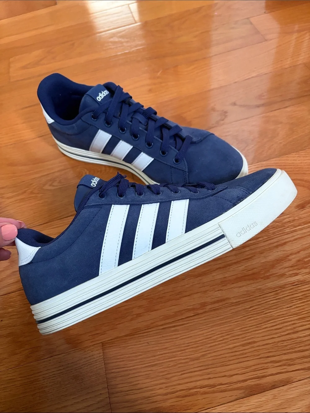adidas Navy Daily 4.0 Sneakers